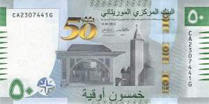 Mauretanien p28c 50 Ouguiya 2023